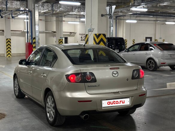 2008 Mazda 3 I (BK) Рестайлинг, золотистый, 599000 рублей - вид 4