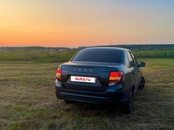 2024 Lada (ВАЗ) Granta I Рестайлинг, серебристый, 830000 рублей - вид 14