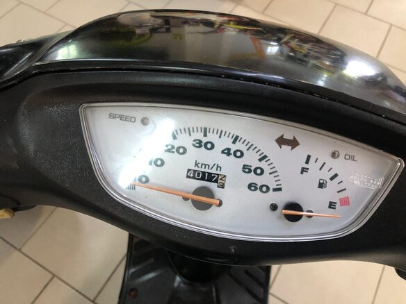 2003 Honda Dio, чёрный - вид 3