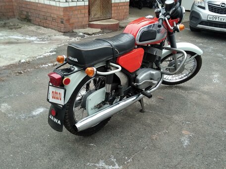 1977 Jawa 350/634, красный, 300000 рублей, вид 3