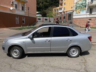 2012 Lada (ВАЗ) Granta I, серебристый, 395000 рублей, вид 3
