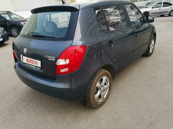 2008 Skoda Fabia II, серый - вид 4