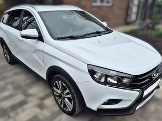 2022 Lada (ВАЗ) Vesta SW Cross I, белый, 1550000 рублей, вид 5
