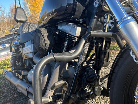 2008 Harley-Davidson Street Bob, чёрный, 680000 рублей, вид 4
