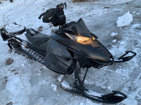 2012 Arctic Cat M-Series, чёрный, 650000 рублей - вид 6