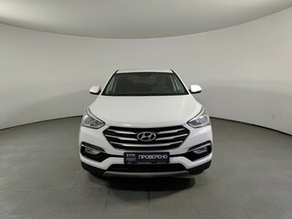 2018 Hyundai Santa Fe III Рестайлинг, белый, 2205000 рублей, вид 2