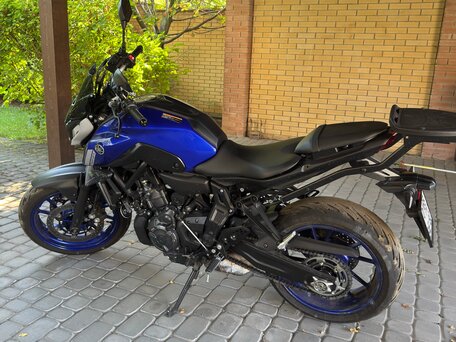 2020 Yamaha MT-07 (FZ-07), синий, 960000 рублей, вид 2