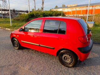 2008 Hyundai Getz I Рестайлинг, красный, 435000 рублей, вид 2