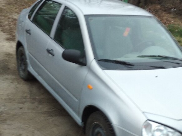 2008 Lada (ВАЗ) Kalina I, серебристый - вид 3