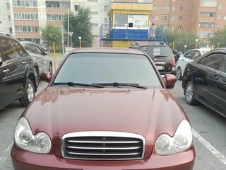 2007 Hyundai Sonata ТагАЗ IV (EF) Рестайлинг, красный, 490000 рублей, вид 2