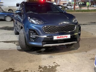 2019 Kia Sportage IV Рестайлинг, синий, 2500000 рублей, вид 3