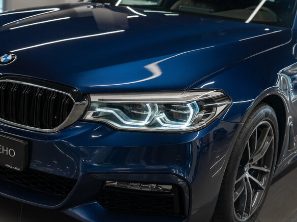 2018 BMW 5 серии 530d xDrive VII (G30/G31/G38), синий - вид 26