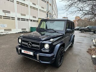 2017 Mercedes-Benz G-Класс AMG 63 AMG I (W463) Рестайлинг 3, синий, 6000000 рублей, вид 3