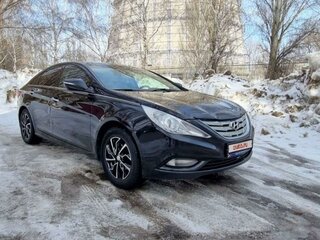 2011 Hyundai Sonata VI (YF), чёрный, 1200000 рублей, вид 2