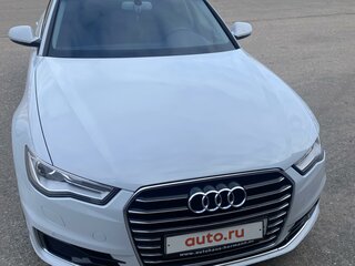2015 Audi A6 IV (C7) Рестайлинг, белый, 1850000 рублей, вид 4