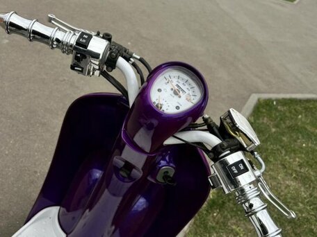 2016 Honda Crea Scoopy, фиолетовый, 230000 рублей, вид 3