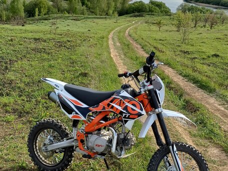 2024 Kayo Basic TT125, оранжевый, 67000 рублей, вид 4