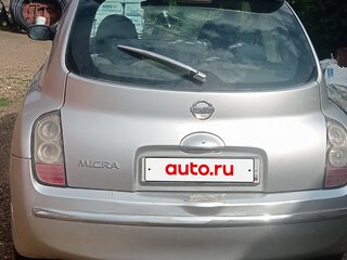 2003 Nissan Micra III (K12), серебристый, 360000 рублей, вид 3