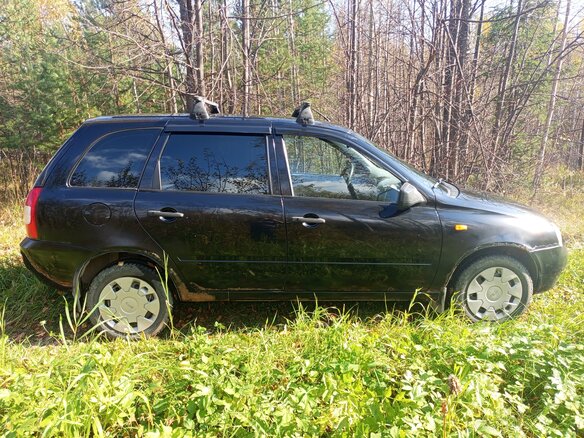 2012 Lada (ВАЗ) Kalina I, синий, 385000 рублей - вид 3