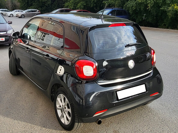 2016 Smart Forfour II, чёрный, 695000 рублей - вид 7