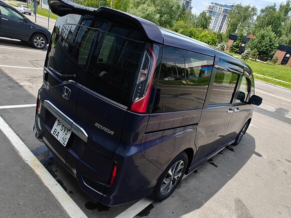 2016 Honda Stepwgn Spada V, фиолетовый, 1850000 рублей - вид 3