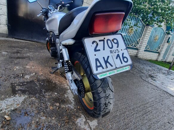1995 Honda CB 400 Super Four, серебристый, 265000 рублей - вид 6