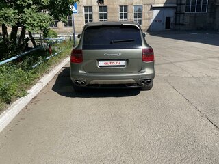 2007 Porsche Cayenne S I Рестайлинг (957), зелёный, 1650000 рублей, вид 4
