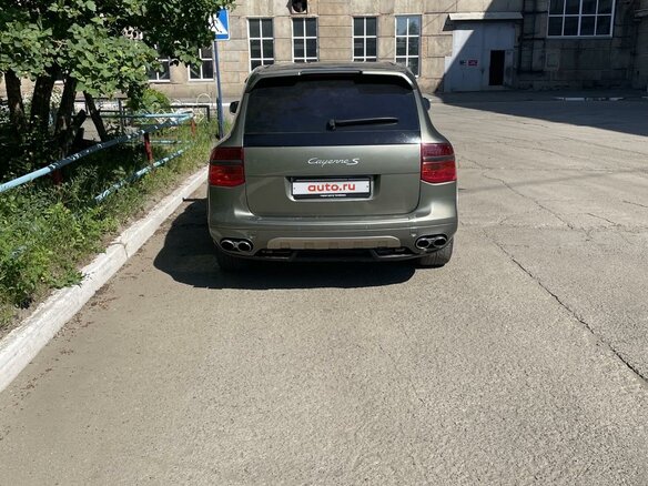 2007 Porsche Cayenne S I Рестайлинг (957), зелёный, 1650000 рублей - вид 3