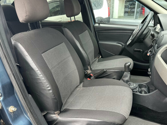 2014 Renault Logan I Рестайлинг, голубой, 429000 рублей - вид 9