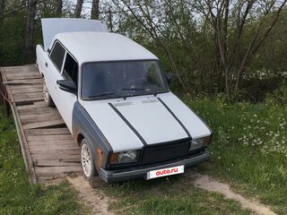 2008 Lada (ВАЗ) 2107, белый, 65000 рублей, вид 3