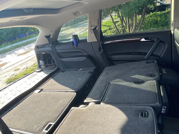 2012 Audi Q7 I (4L) Рестайлинг, чёрный, 2100000 рублей - вид 10