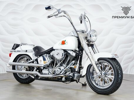 2005 Harley-Davidson Fat Boy, белый, 805000 рублей, вид 5