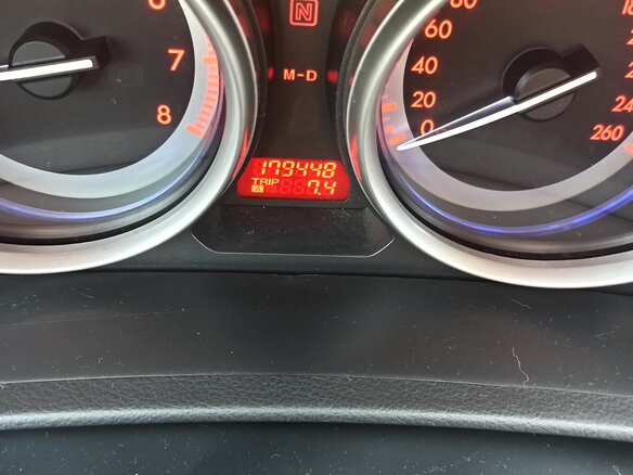 2010 Mazda 6 II (GH) Рестайлинг, синий - вид 13