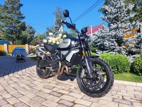 2022 Ducati Scrambler 1100, серебристый, 1650000 рублей, вид 1