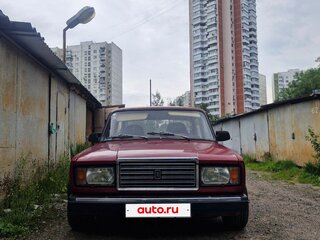 1998 Lada (ВАЗ) 2107, красный, 320000 рублей, вид 2