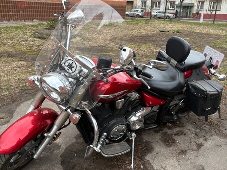 2012 Yamaha XVS1300, красный, 740000 рублей, вид 3