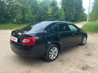 2018 Skoda Octavia III (A7) Рестайлинг, чёрный, 1450000 рублей, вид 4