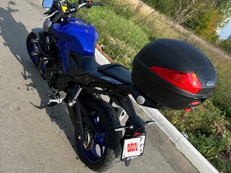 2021 Yamaha MT-03, синий, 600000 рублей, вид 2