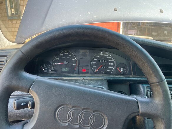 1991 Audi 100 IV (C4), серый, 230000 рублей - вид 11