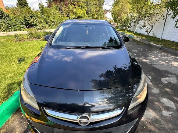 2013 Opel Astra J Рестайлинг, чёрный, 690000 рублей - вид 5