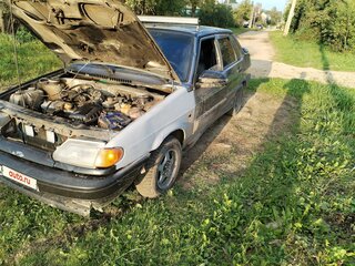 2005 Lada (ВАЗ) 2115, серый, 160000 рублей, вид 5