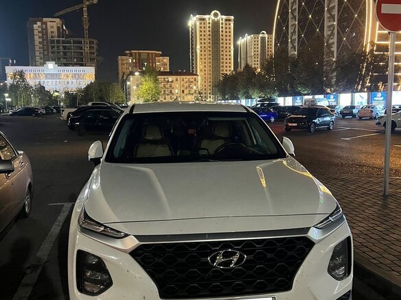 2018 Hyundai Santa Fe IV, белый - вид 1