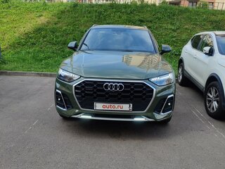 2021 Audi Q5 45 TFSI II (FY) Рестайлинг, зелёный, 6000000 рублей, вид 2