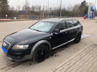 2008 Audi A6 allroad II (C6), чёрный, 1030000 рублей, вид 2