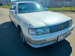 1995 Toyota Crown IX (S140), белый, 690000 рублей, вид 4