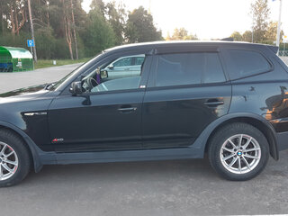 2008 BMW X3 20i I (E83) Рестайлинг, чёрный, 800000 рублей, вид 3