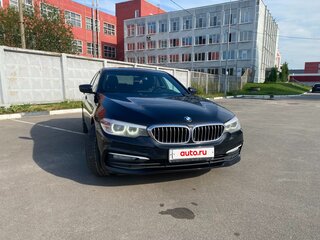 2017 BMW 5 серии 520i VII (G30/G31/G38), чёрный, 2600000 рублей, вид 1