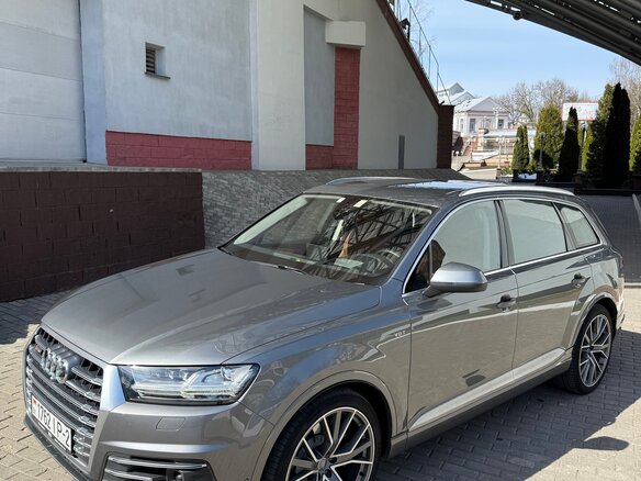 2017 Audi SQ7 I (4M), серый, 4900000 рублей - вид 15