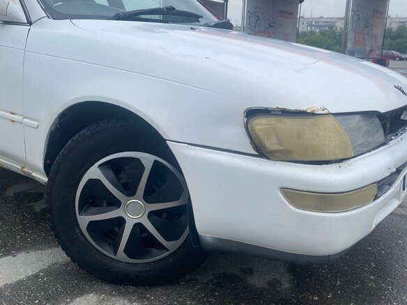 1992 Toyota Corolla VII (E100), белый, 140000 рублей - вид 19