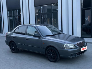 2007 Hyundai Accent ТагАЗ II, серый, 350000 рублей, вид 2
